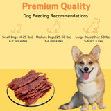 Sesame Duck Jerky Dog Treats – All-Natural, Healthy & Easily Digestible Snacks (200g / 400g Packs)