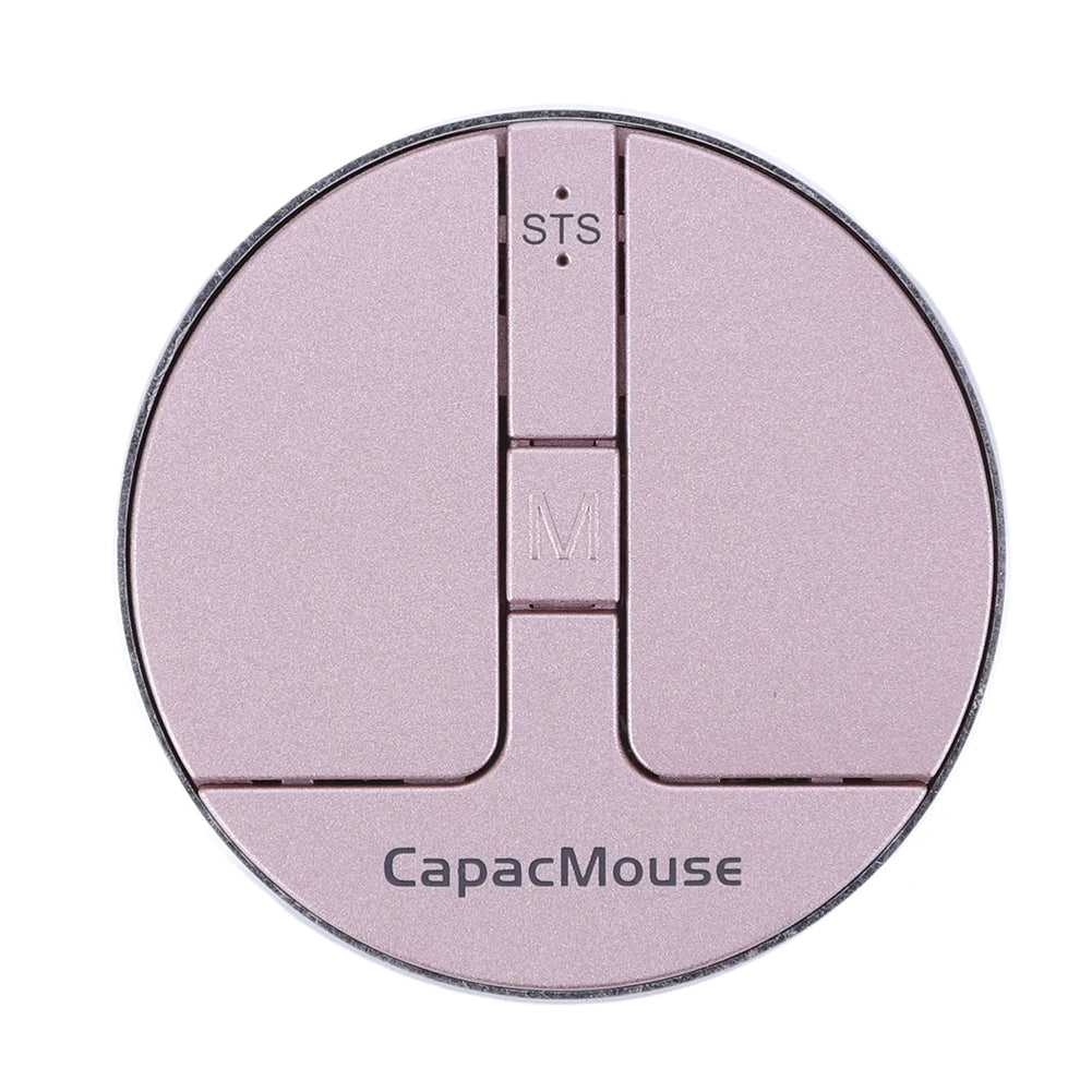 Ultra-Thin Wireless Mouse – 3-Mode BT 5.2 & 2.4G USB Mini Mouse with Adjustable DPI & Receiver for Laptop/PC