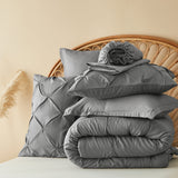 5-7 Piece Queen Bed-in-a-Bag Comforter Set – Includes Comforter, Sheets & Pillowcases for Full/King/Twin