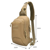 Camo Tactical Chest Bag – Multifunctional Outdoor Camo Sling with Hidden Pistol Pocket