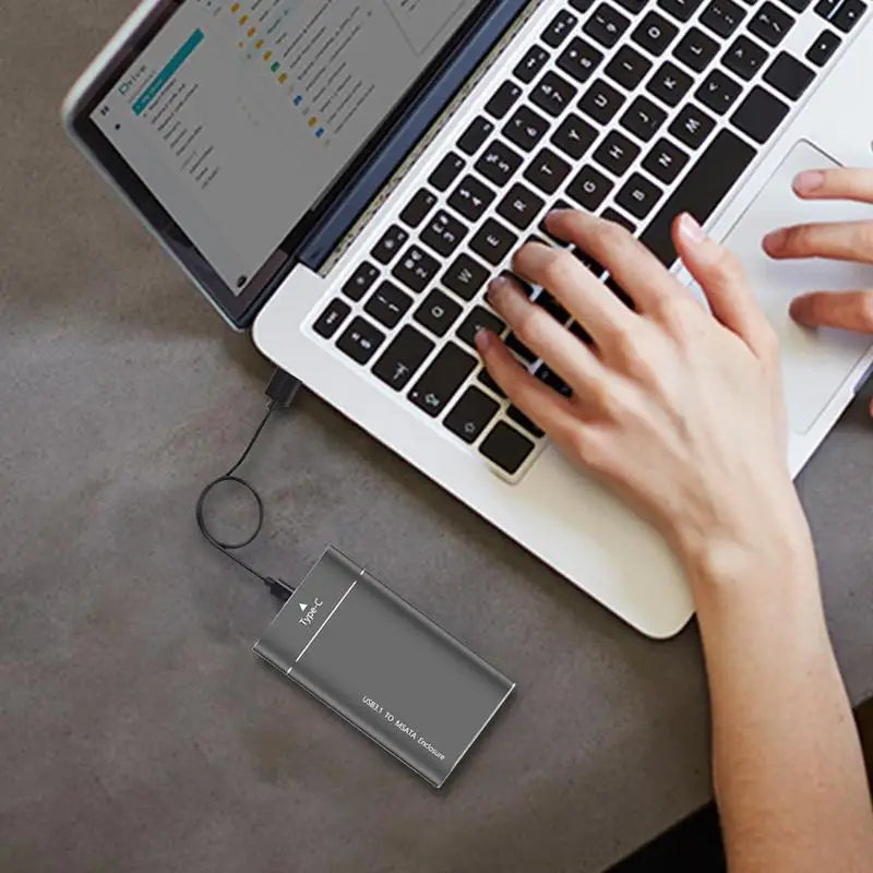 Portable External HDD – 500GB USB Hard Drive, High-Speed Data Storage Expansion for Laptops & Desktops, Black