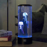 Kantutoe LED Jellyfish Lava Lamp — 7-Color Ocean Mood Light for Bedroom / Desk Decoration