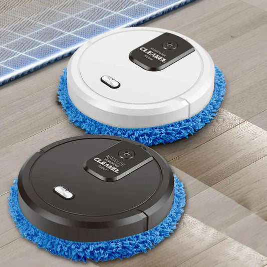 Silent Intelligent Sweeping & Mopping Robot – Wet & Dry 2-in-1 Smart Floor Cleaner 🤖🧼