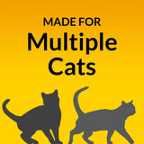 Non-Clumping Cat Litter 48LB Bag – 24/7 Multi-Cat Odor Control, Low Dust, Clean Linen Scent & 99.9% Dust-Free