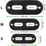 Bearded Dragon Harness & Leash Set – 3-Pack Adjustable Soft Leather Reptile Leash for Lizards, Amphibians & Small Pets