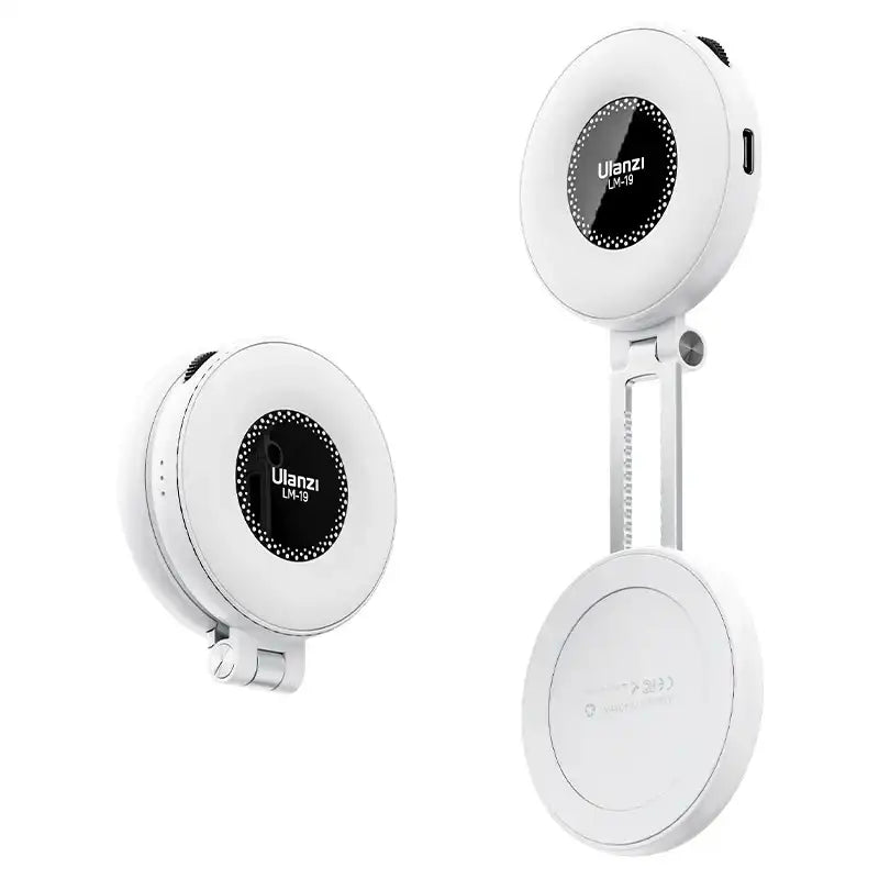 Ulanzi LM19 MagSafe LED Ring Light – Ultra-Portable Bi-Color Fill Light with CRI 95+ for Vlogging & Photography