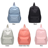 Ladies Daily Large Capacity Nylon Backpack – Travel & School Shoulder Knapsack