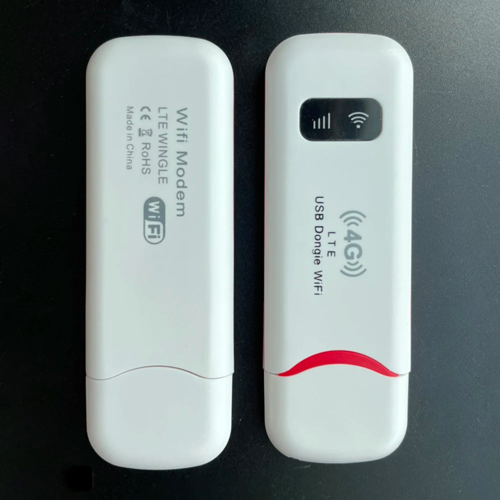 Portable WiFi USB Modem Stick – 4G LTE Wireless Router with SIM Card Slot, 150Mbps Dongle for Laptops & Mobile Devices