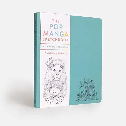 The Pop Manga Sketchbook – Guided Drawing Journal Illustrated Edition for Artists & Beginners 🎨