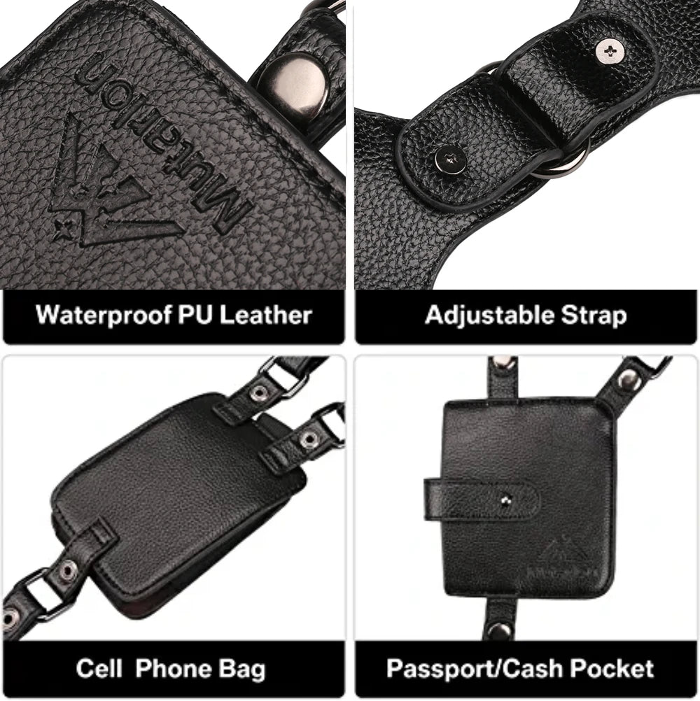 Anti-Theft Hidden Underarm Shoulder Bag — Concealed Tactical Double-Storage Security Pack