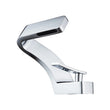 BAKALA Matte Black Deck-Mounted Basin Faucet – Single Hole Hot & Cold Mixer Tap