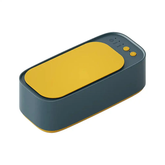 Ultrasonic Cleaning Machine – 3-Gear 360° Cleaning, 45 kHz With 500 ml Tank for Glasses, Braces, Combs, Razors & Makeup Brushes