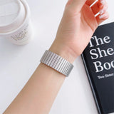 Metal Bohemia Apple Watch Strap – Solo Loop Elastic Bracelet Band for Ultra, SE & Series 3–8 (38/40/41/42/44/45/49mm)