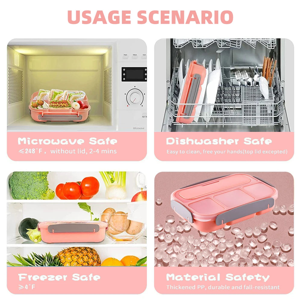 1L Electric Lunch Box Food Warmer – Portable Leak-Proof Heated Lunch Container for Car & Home