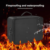 Fireproof Document Organizer – Waterproof Multi-Layer File Storage Box for Important Papers