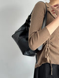 Women’s Retro Y2K Underarm Bag – 2025 Cool Girl Shoulder Handbag for Street Photography & Casual Fashion
