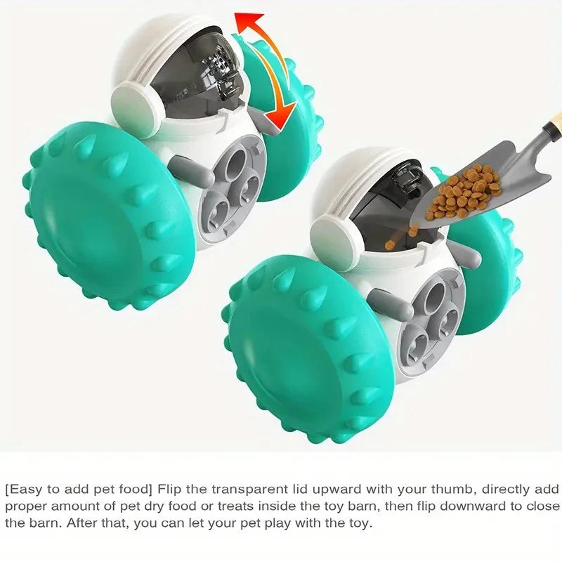 Interactive Treat Dispensing Puzzle Toy – Fun Mental Stimulation Game & Slow Feeder for Dogs