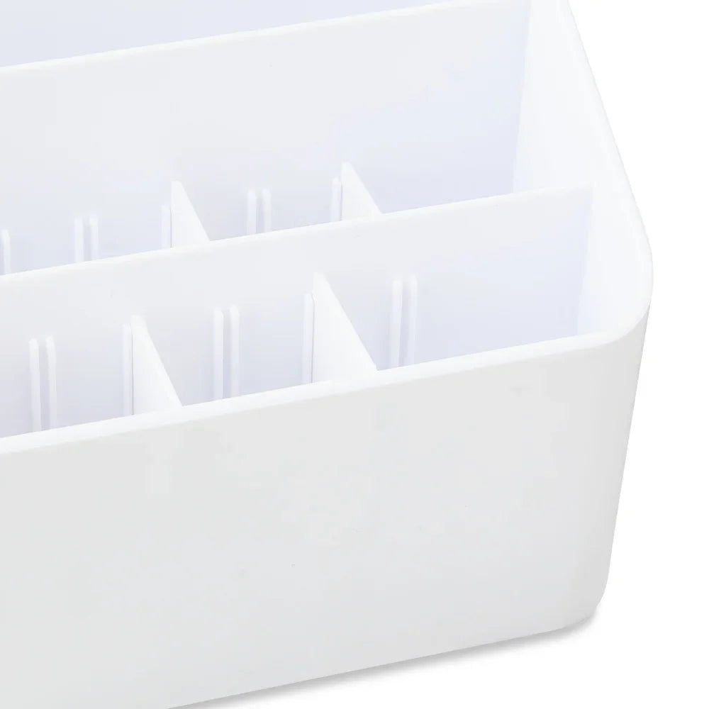 All-in-One Plastic Desktop Organizer with Multi-Drawers – Home, Office & School Storage System