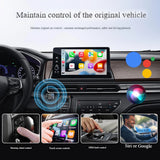 2-in-1 Wireless CarPlay & Android Auto Adapter – Plug & Play Dongle to Convert Factory Wired CarPlay to Wireless