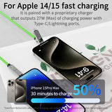 240W 4-in-1 Super Fast Charging Data Cable – USB-C to Type-C Zinc Alloy Multi-Port Cable for iPhone, Samsung & Xiaomi