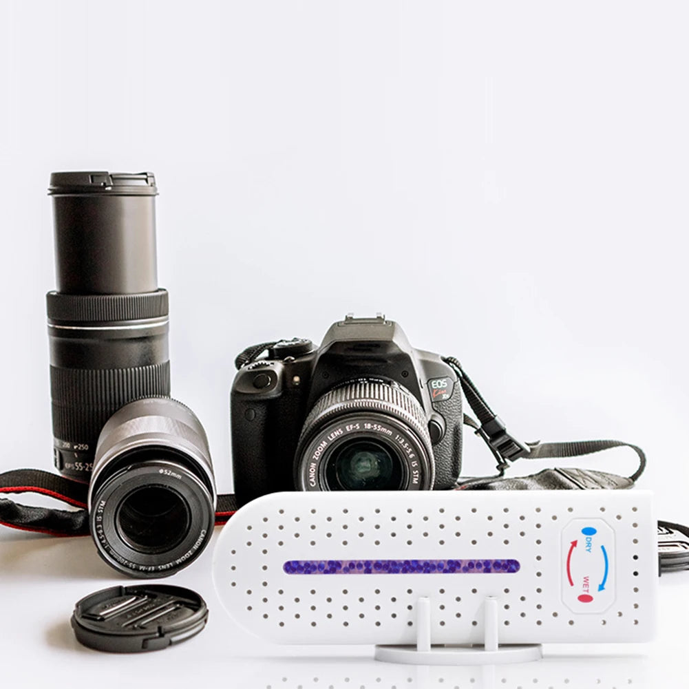 Portable Electric Moisture Absorber & Deodorizer – Fast-Dry Clothes, Mute Operation for Home, Room & Office