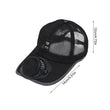 Solar Fan Hat – Breathable Mesh Sun-Protection Cap with Built-in Solar Charging Fan for Men & Women ☀️🧢