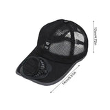Solar Fan Hat – Breathable Mesh Sun-Protection Cap with Built-in Solar Charging Fan for Men & Women ☀️🧢