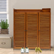SONGMICS Wooden Shoe Storage Rack – Elegant Entryway/Closet Organizer