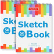 2-Pack 9×12″ Acid-Free Spiral Sketch Book – 50 Sheets Each Drawing Pad