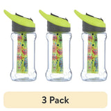 3-Pack Paloma 500 ml Kids Hydration Bottle – Freezer Stick, Flip-Up Sipper Cap, BPA-Free, Dishwasher-Safe