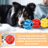Prickly Watermelon Ball – Elastic Rubber Chew Toy for Puppies & Dogs (Teeth Cleaning & Treat Dispenser)