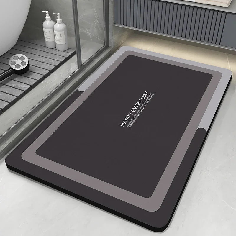 Absorbent Bathroom Rug – Quick-Dry Non-Slip Shower Mat, Washable Toilet Carpet, Soft & Durable 🚿🛁