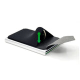 Slim Aluminum RFID Wallet – Automatic Pop-Up Credit Card Holder with Elastic Back Pouch 💳⚡