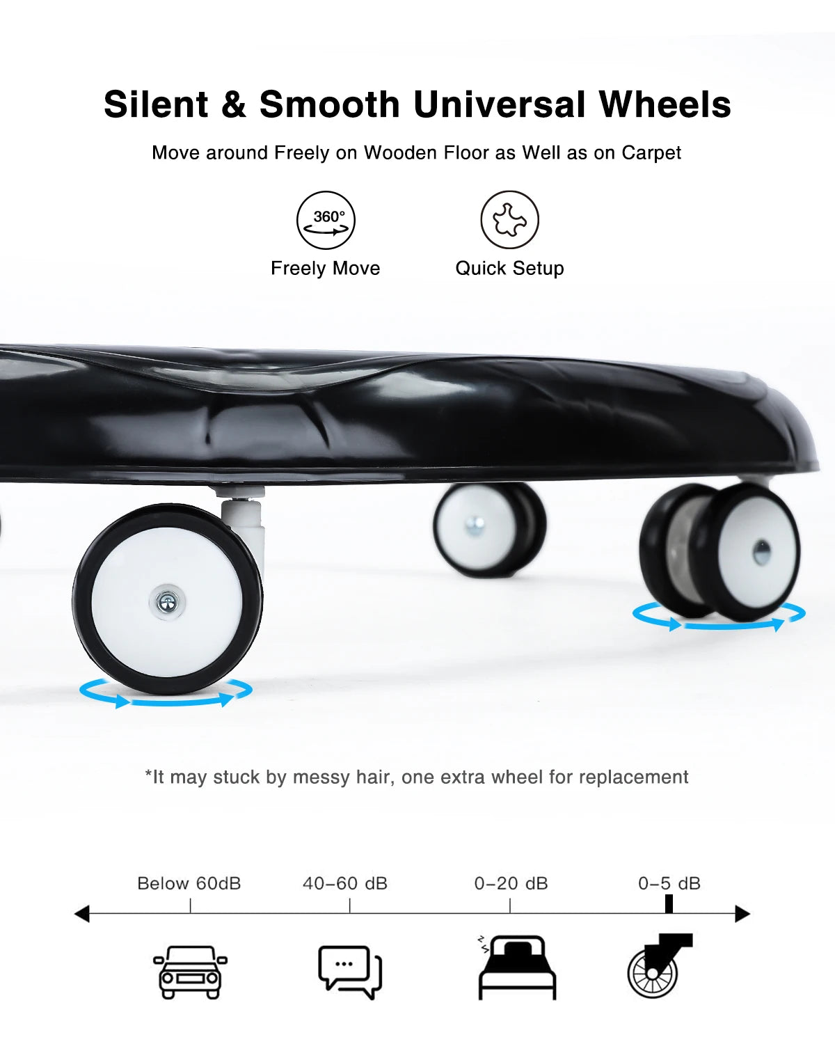Ubravoo Round Baby Walker – Adjustable Folding Toddler Walker with 9 Height Levels, Universal Wheels & Compact Design (6–18 Months)