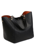 Pahajim women’s large PU leather tote bag – waterproof top-handle handbag with shoulder strap for work, shopping & daily use