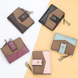 Casual Women’s PU Leather Wallet – Elegant Zipper Bifold Clutch Purse with Card Holder & Coin Pocket
