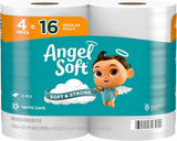 Soft Toilet Paper – Strong & Gentle Tissue, Available in 4, 8, 16 & 48 Mega Rolls (Equivalent to 16, 32, 64 & 192 Regular Rolls)