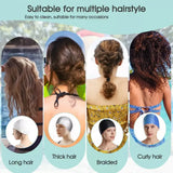 Solid Color Waterproof Swimming Cap for Men & Women – Long Hair Friendly Swim Hat 🏊‍♂️