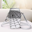 Women’s Gothic Coffin-Shaped Shoulder Bag – PU Leather Crossbody Hobo Purse with Adjustable Strap for Halloween & Cosplay