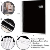 2025–2026 Academic Planner – 9" x 11" Weekly & Monthly Organizer (July 2025–June 2026) with Pocket & Premium Paper 📘