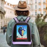 App-Controlled LED Advertising Backpack – Waterproof Pixel Screen Business & Travel Backpack for Men & Women