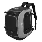 65L outdoor waterproof Oxford backpack – large sport bag with helmet & boots pocket for camping, skiing & travel gear