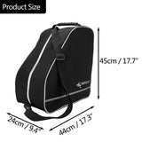 65L waterproof ski boot bag – large skiing backpack with helmet & clothing compartments, durable rucksack for accessories