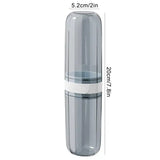 Dust-Proof Toothbrush & Toothpaste Travel Case – Leak-Proof Hygiene Holder