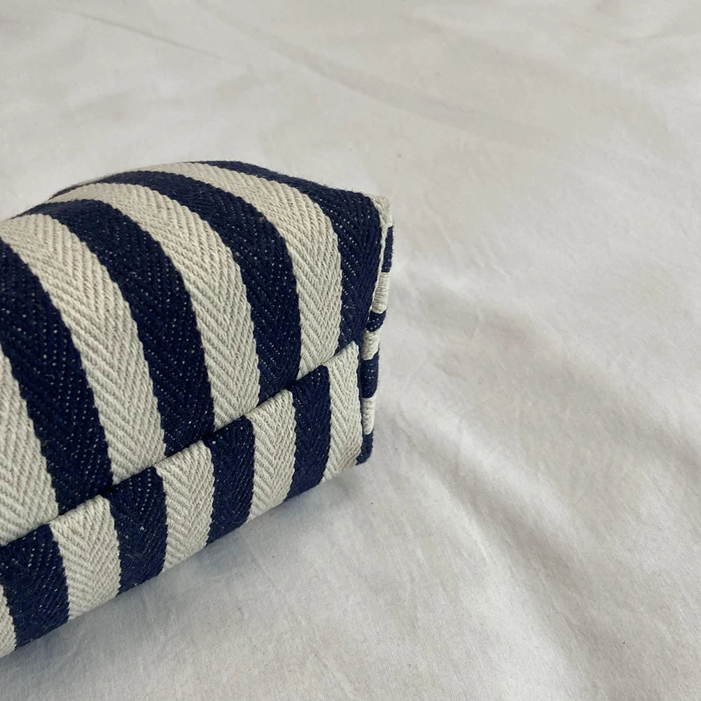 Women’s Colorblock Summer Beach Clutch – Cute Striped Dumpling Hobo Pouch Bag for Travel, Parties & Prom Nights