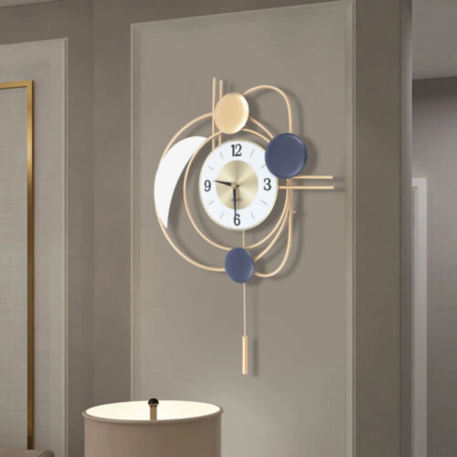 3D Creative Wall Clock – Modern Silent Hanging Clock for Living Room & Home Décor