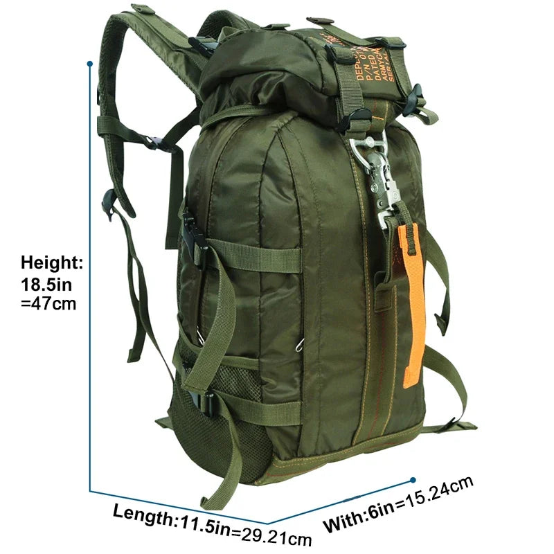 Waterproof Hiking & Trekking Backpack – Lightweight Outdoor Camping Daypack | Men’s Travel Sports Backpack