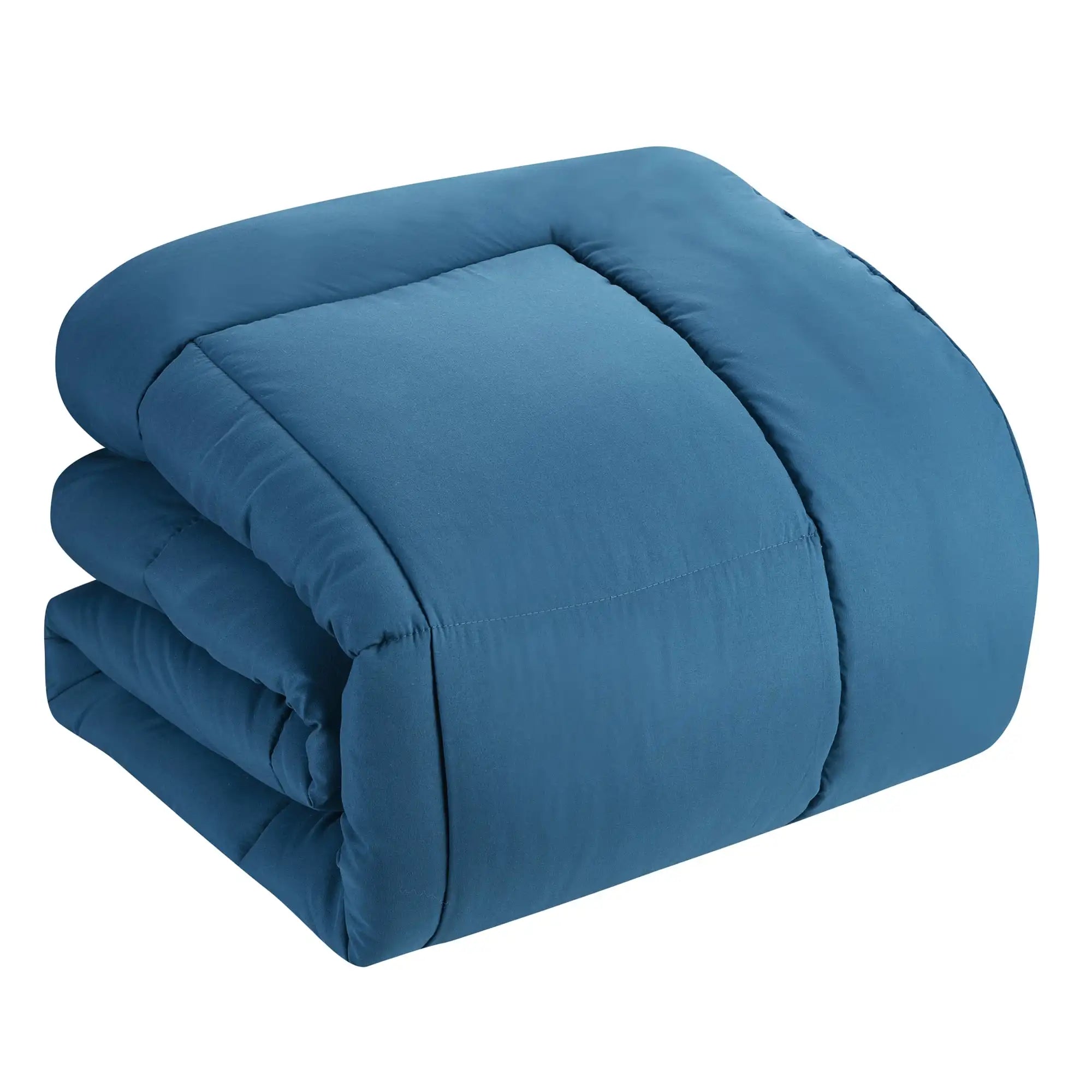 7-Piece Bed-in-a-Bag Down-Alternative Comforter Set – King Size All-Season Microfiber Bedding