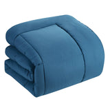 7-Piece Bed-in-a-Bag Down-Alternative Comforter Set – King Size All-Season Microfiber Bedding