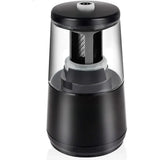 Electric Pencil Sharpener – Heavy-Duty Helical Blade, Auto-Stop for No.2 & Colored Pencils (6-8 mm)